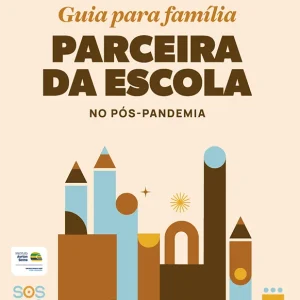 Capa do livro - Guia para família parceira da escola no pós-pandemia