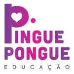 Logo Pingue Pongue Educação